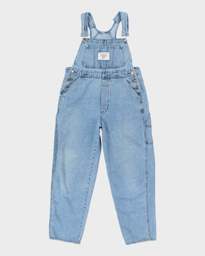 Vintage 90's Brody Jeans Heavyweight Light Wash Long Dungarees - W32 L31