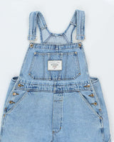 Vintage 90's Brody Jeans Heavyweight Light Wash Long Dungarees - W32 L31