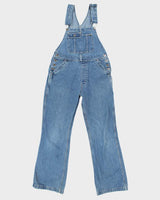Vintage 90's Ikeda Heavyweight Medium Wash Long Dungarees - W32 L31