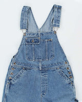 Vintage 90's Ikeda Heavyweight Medium Wash Long Dungarees - W32 L31