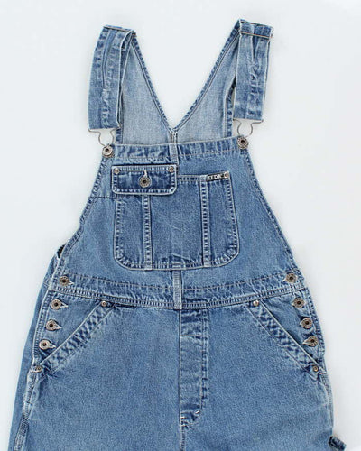 Vintage 90's Ikeda Heavyweight Medium Wash Long Dungarees - W32 L31