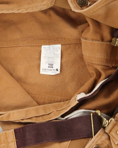 Vintage Carhartt Double Knee Carpenter Workwear Dungarees - W44 L29