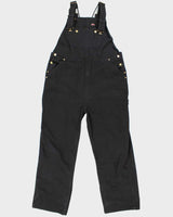 Vintage Genuine Dickies Black Workwear Dungarees - W40 L31