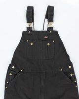 Vintage Genuine Dickies Black Workwear Dungarees - W40 L31