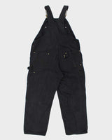 Vintage Y2K 00s Carhartt R06 Union Made In USA Heavyweight Firm Duck Bib Loose Fit Dungarees - XL