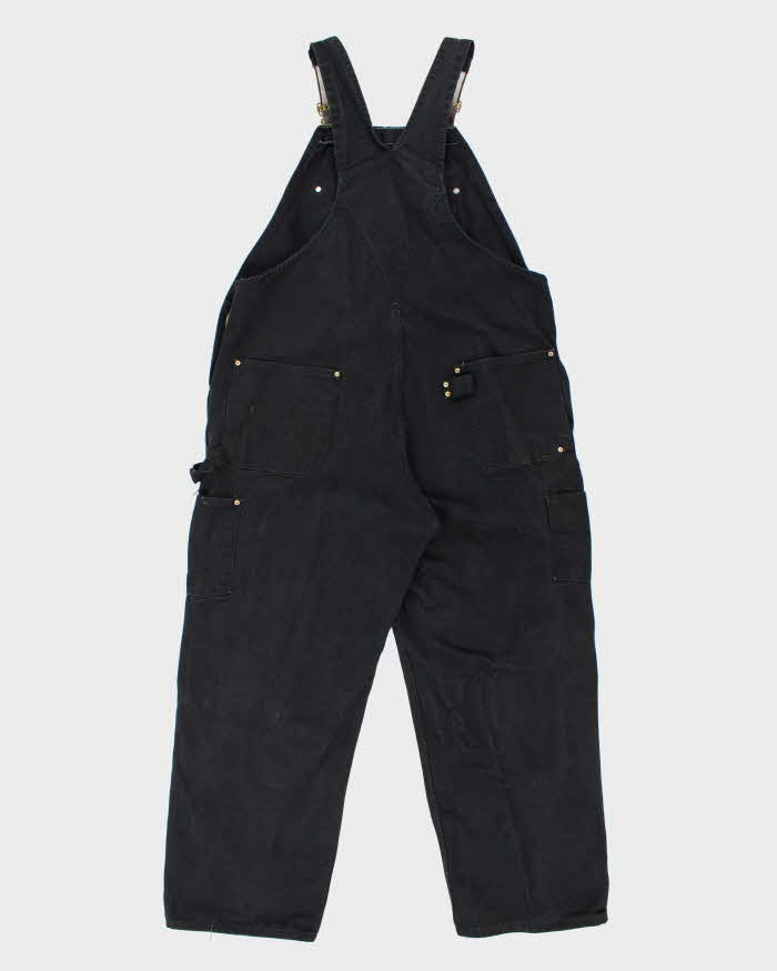 Vintage Y2K 00s Carhartt R06 Union Made In USA Heavyweight Firm Duck Bib Loose Fit Dungarees - XL