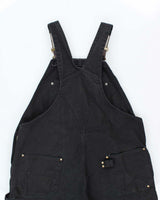Vintage Y2K 00s Carhartt R06 Union Made In USA Heavyweight Firm Duck Bib Loose Fit Dungarees - XL
