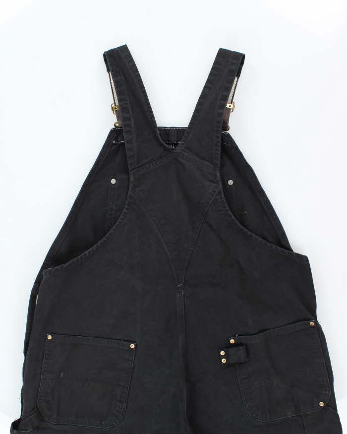 Vintage Y2K 00s Carhartt R06 Union Made In USA Heavyweight Firm Duck Bib Loose Fit Dungarees - XL