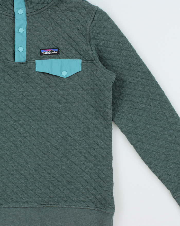Vintage Patagonia Snap-T Quilted Fleece - M