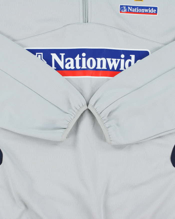 Vintage 2006 Y2K Umbro Northern Ireland Soft Shell Quarter-Zip Football Training Fleece - XL