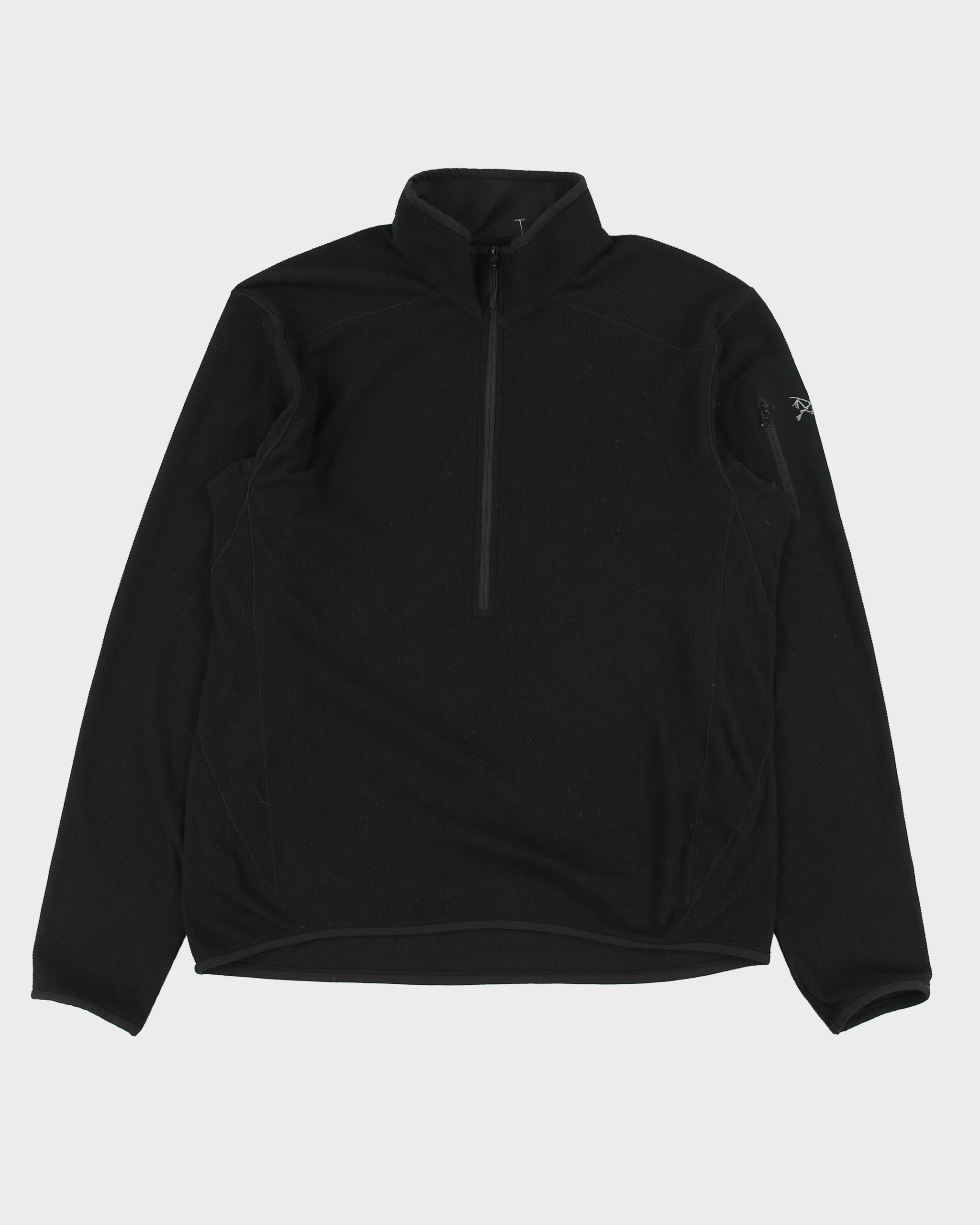 Arc'teryx Black Delta LT Polartec Half-Zip Fleece - M