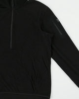 Arc'teryx Black Delta LT Polartec Half-Zip Fleece - M