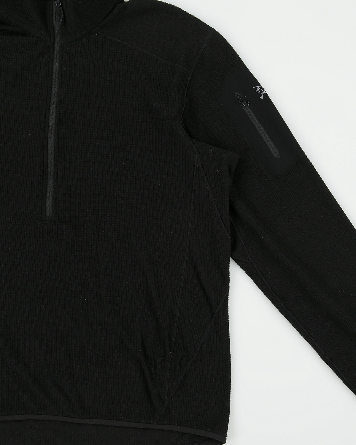 Arc'teryx Black Delta LT Polartec Half-Zip Fleece - M