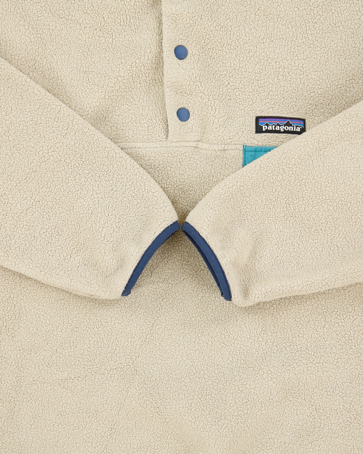 Vintage Patagonia Synchilla Snap-T Graphic Detail Pullover Fleece - M