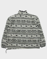 Vintage 1990s L.L.Bean Aztec Windblock Series Polartec Made In USA Half-Zip Fleece - XL