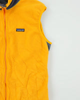 Vintage Fall 1997 Patagonia Synchilla P.E.F Two-Tone Made In USA Fleece Gilet - L