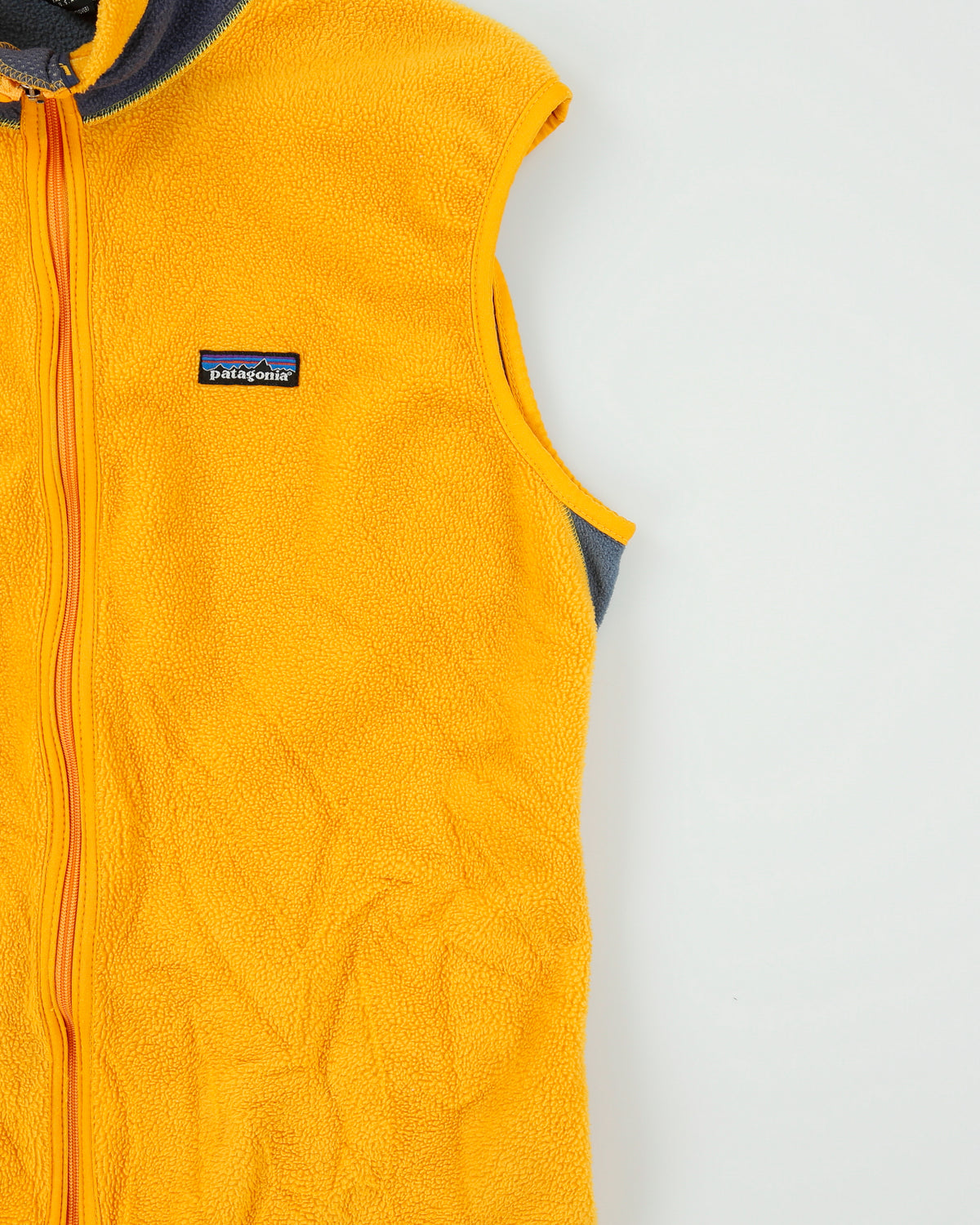 Vintage Fall 1997 Patagonia Synchilla P.E.F Two-Tone Made In USA Fleece Gilet - L