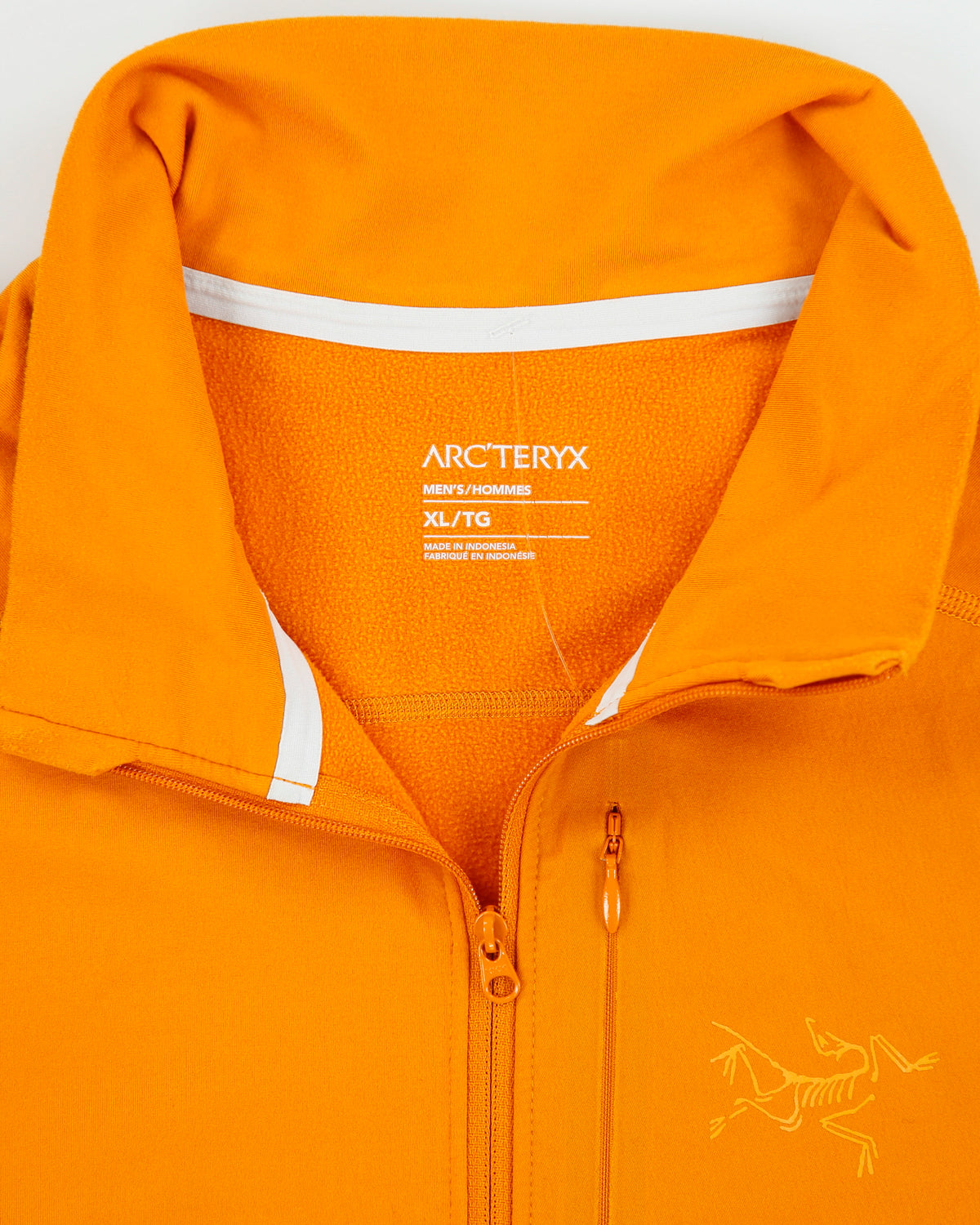 Arc'teryx Mango Rho LT Soft Shell Half-Zip Fleece - XL
