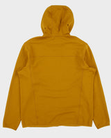 Arc'teryx Tan Kyanite Polartec Power Stretch Soft Shell Zip-Up Fleece Hoodie - L