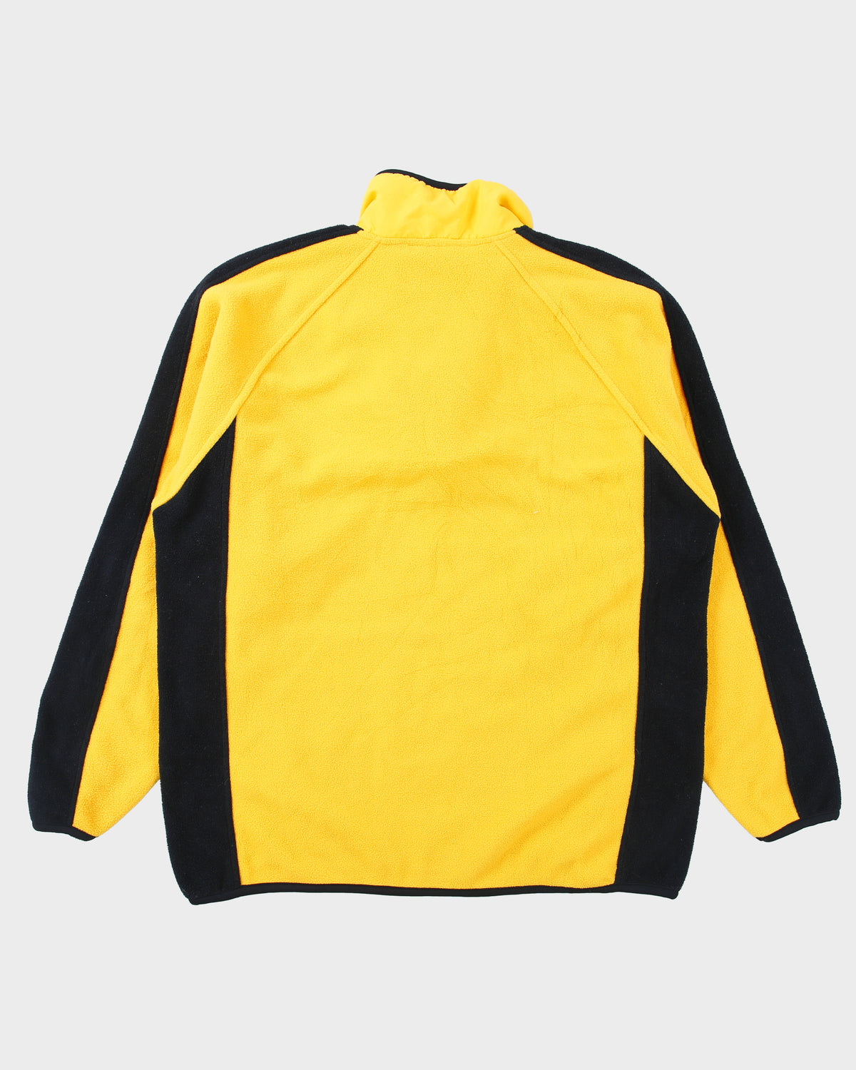 Vintage 1990s Slazenger Two-Tone Embroidered Quarter-Zip Fleece - L