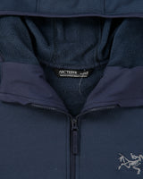 Arc'teryx Kyanite AR Hoody Polartec Soft Shell Zip-Up Fleece - L