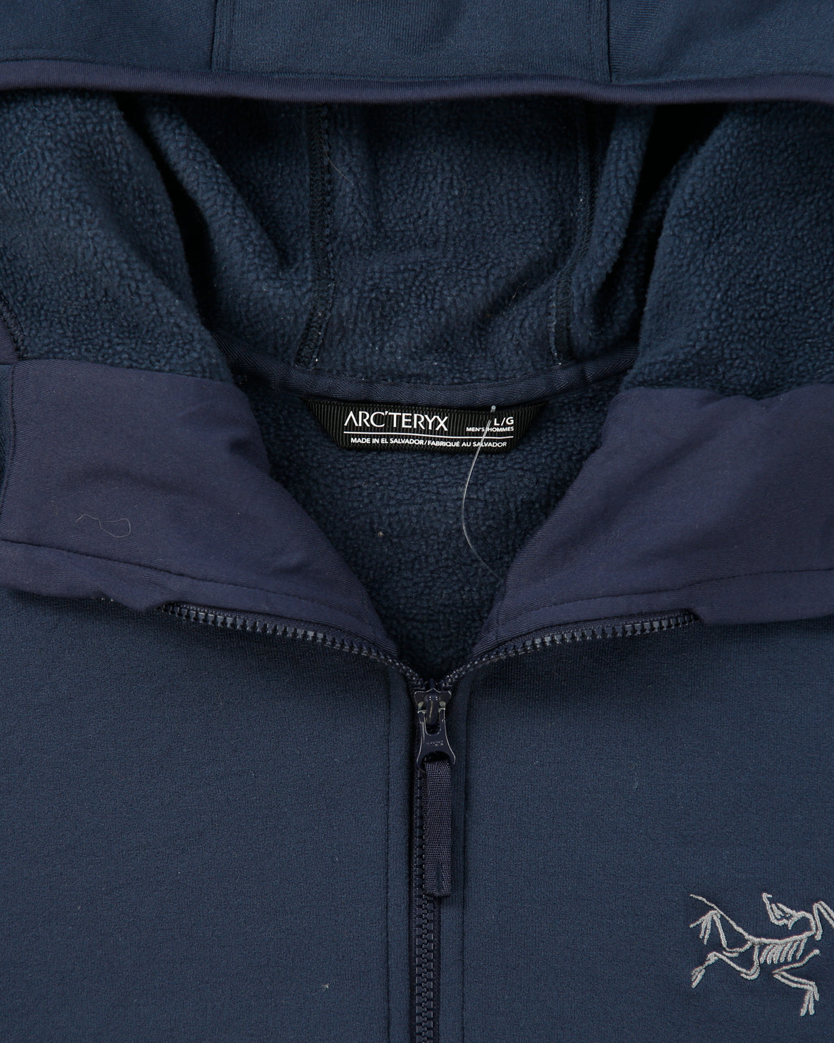 Arc'teryx Kyanite AR Hoody Polartec Soft Shell Zip-Up Fleece - L