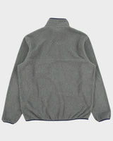 Patagonia Grey Synchilla Snap-T Pullover Fleece - L