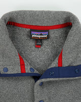 Patagonia Grey Synchilla Snap-T Pullover Fleece - L