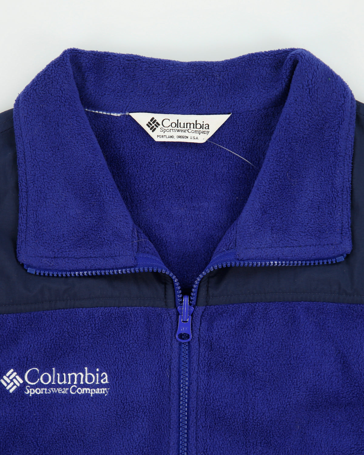 Vintage 1990s Columbia Sportswear Titanium Polartec Denali Fleece Gilet - L