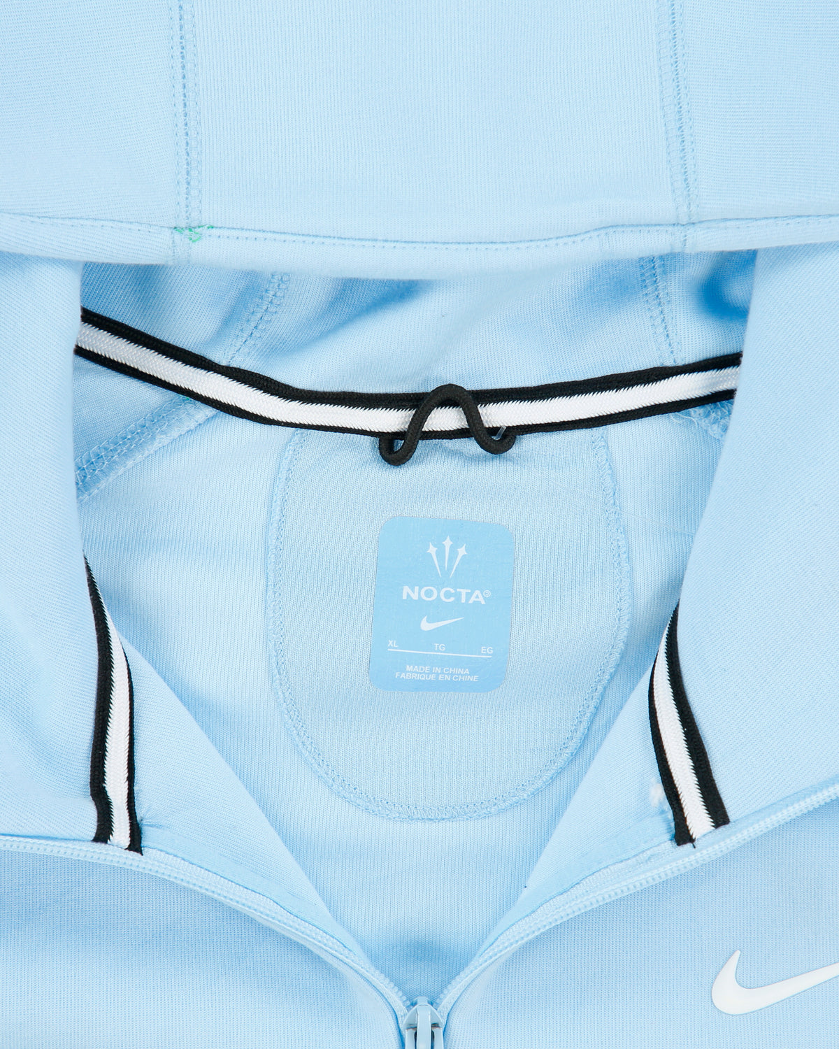 Nike x Nocta NRG Baby Blue Full-Zip Tech Fleece Hoodie - XL
