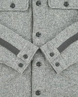 Patagonia Marl Grey Better Sweater Knit Fleece Over Shirt Shacket - M