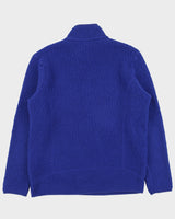 Patagonia Cobalt Retro Pile Better Sweater Half-Zip Sherpa Fleece - L