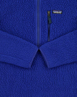 Patagonia Cobalt Retro Pile Better Sweater Half-Zip Sherpa Fleece - L