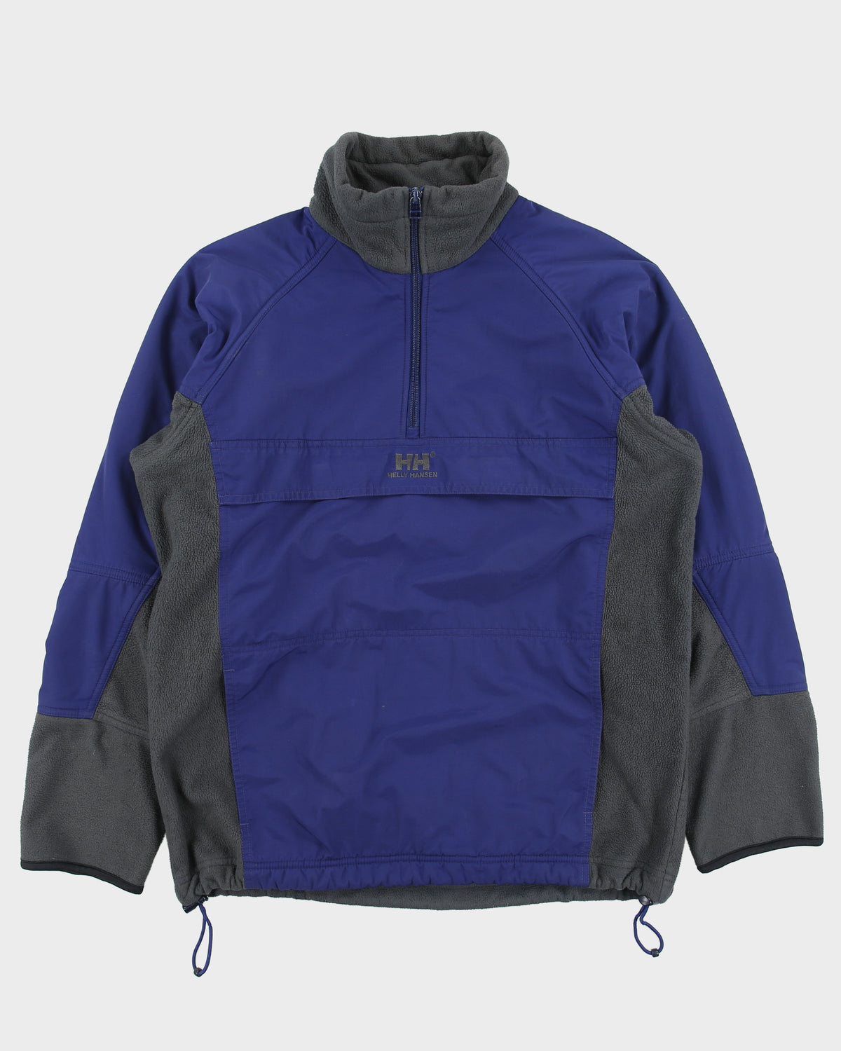 Vintage 1990s Helly Hansen Two-Tone Shell Polartec Quarter-Zip Fleece - S