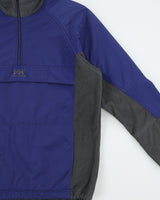 Vintage 1990s Helly Hansen Two-Tone Shell Polartec Quarter-Zip Fleece - S