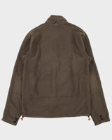 Vintage The North Face Khaki Polartec Full-Zip Jacket Fleece - M