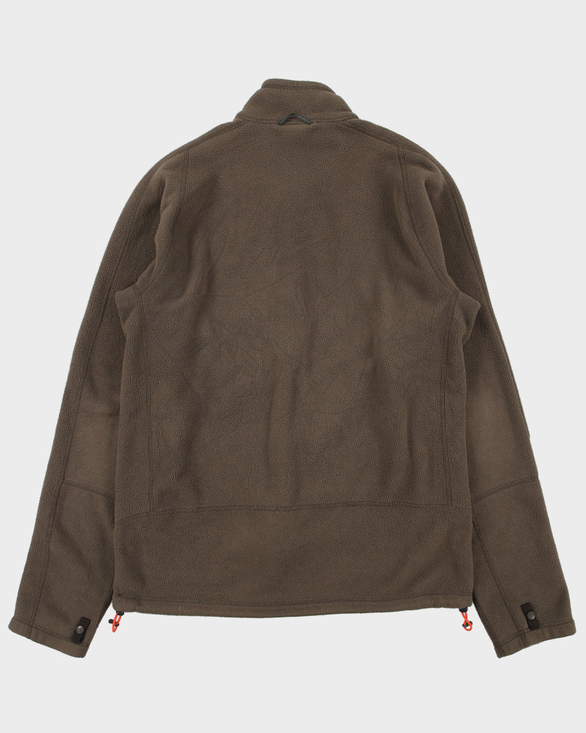 Vintage The North Face Khaki Polartec Full-Zip Jacket Fleece - M