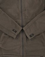 Vintage The North Face Khaki Polartec Full-Zip Jacket Fleece - M