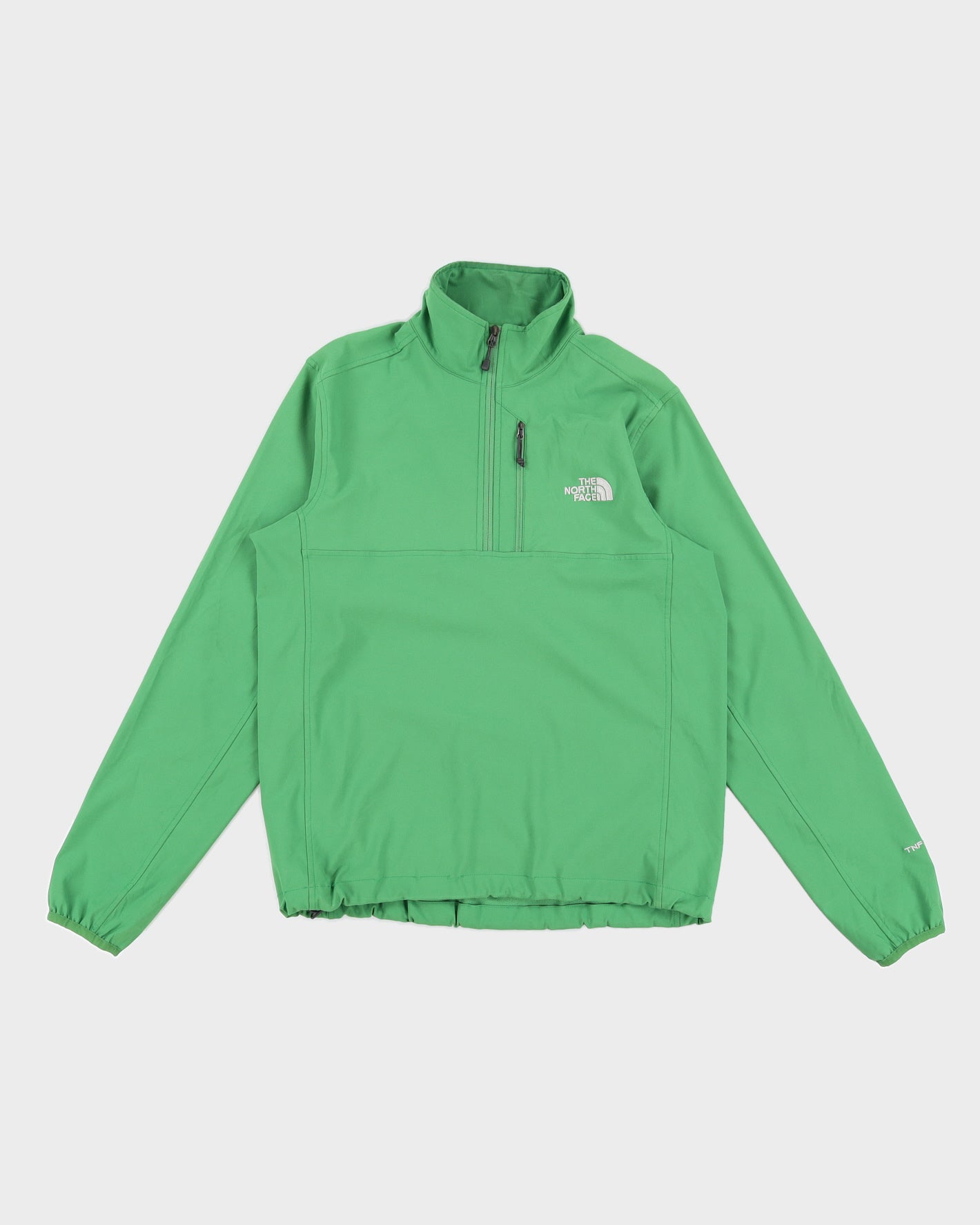 The North Face Green Half Zip TFN APEX Fleece - M