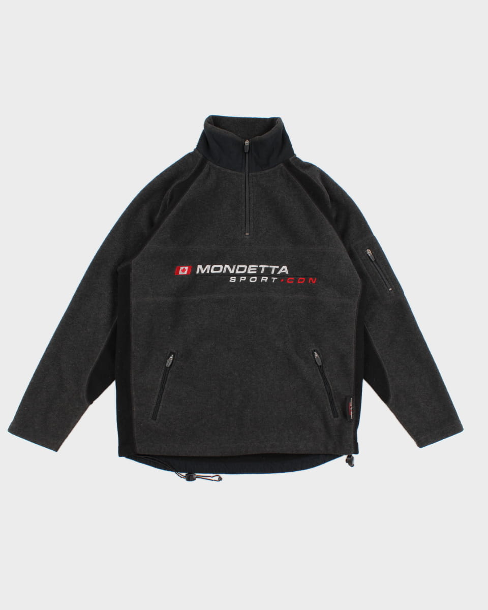 Mondetta Sport Quarter Zip Fleece - S
