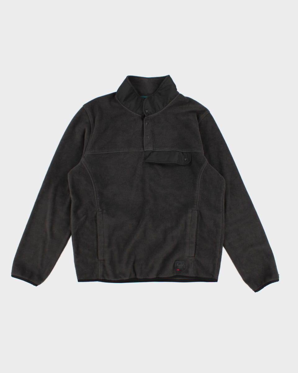 Herschel Quarter Button Fleece - L