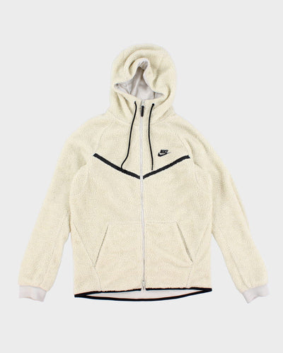 Nike Teddy Borg Hooded Fleece Zip Up - M