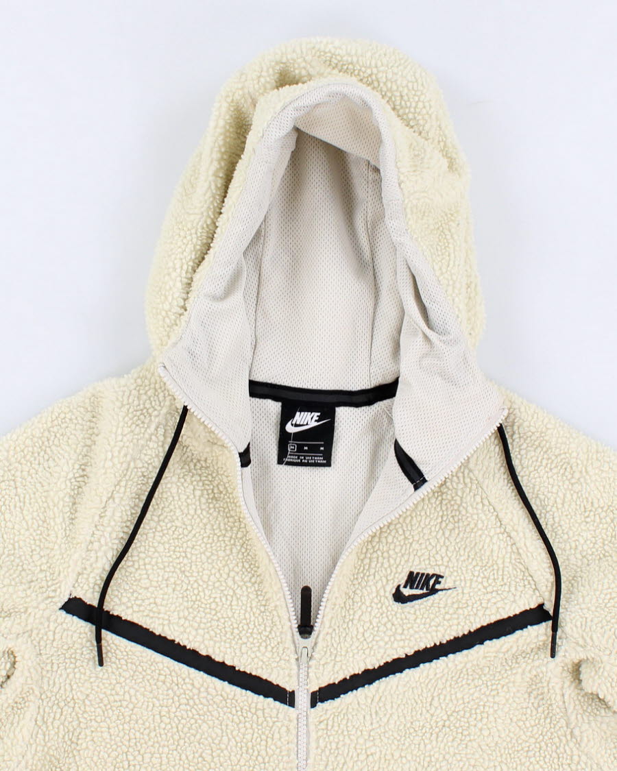 Nike Teddy Borg Hooded Fleece Zip Up - M