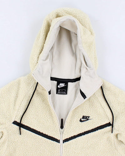 Nike Teddy Borg Hooded Fleece Zip Up - M