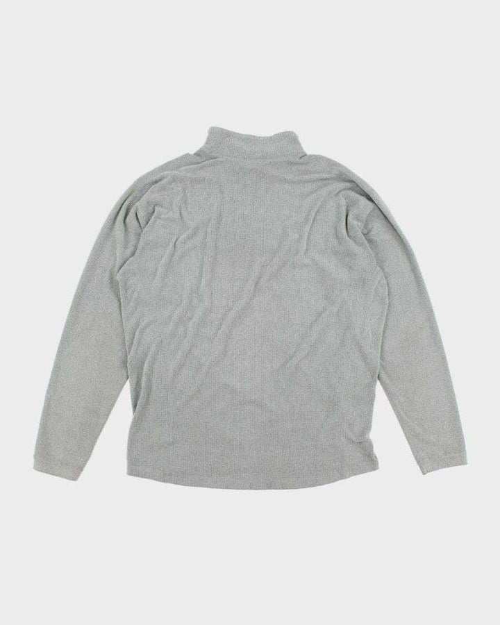 Arc'teryx Grey Polartec Quarter Zip Fleece - L