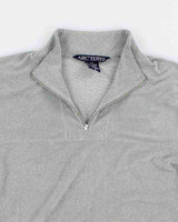 Arc'teryx Grey Polartec Quarter Zip Fleece - L