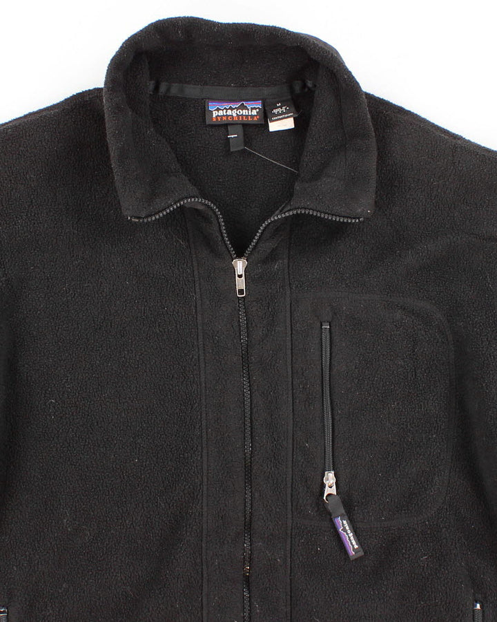 Mens Black Patagonia Fleeces