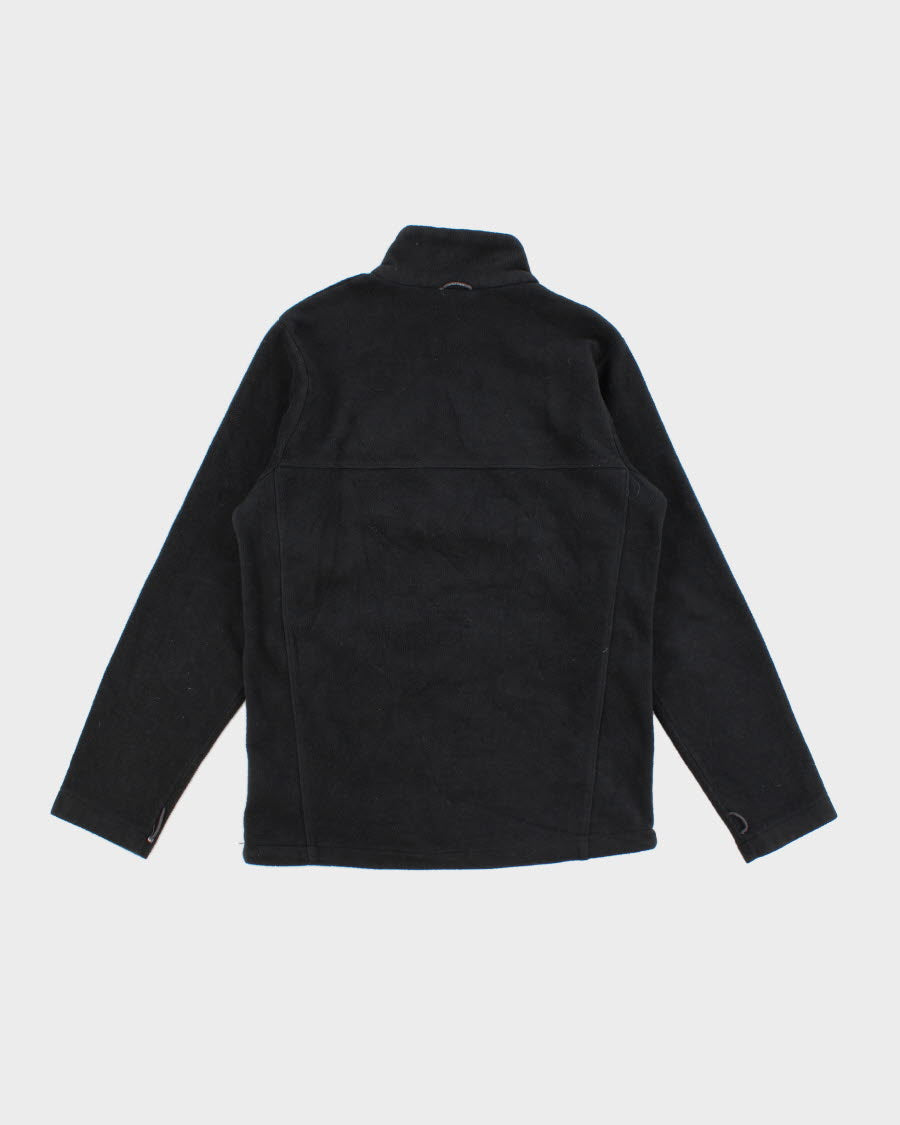 Columbia Black Zip Up Fleece - S