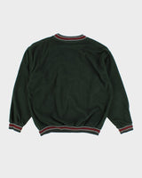 Vintage Second Skin Embroidered Pullover Fleece - M