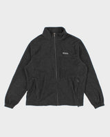 Mens Grey Columbia Zip-Up Fleeces - XL